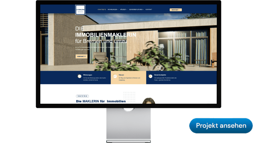 Modernes Webdesign für Küchen Duchan in Delmenhorst, erstellt von Media-Nord aus Stuhr bei Bremen.