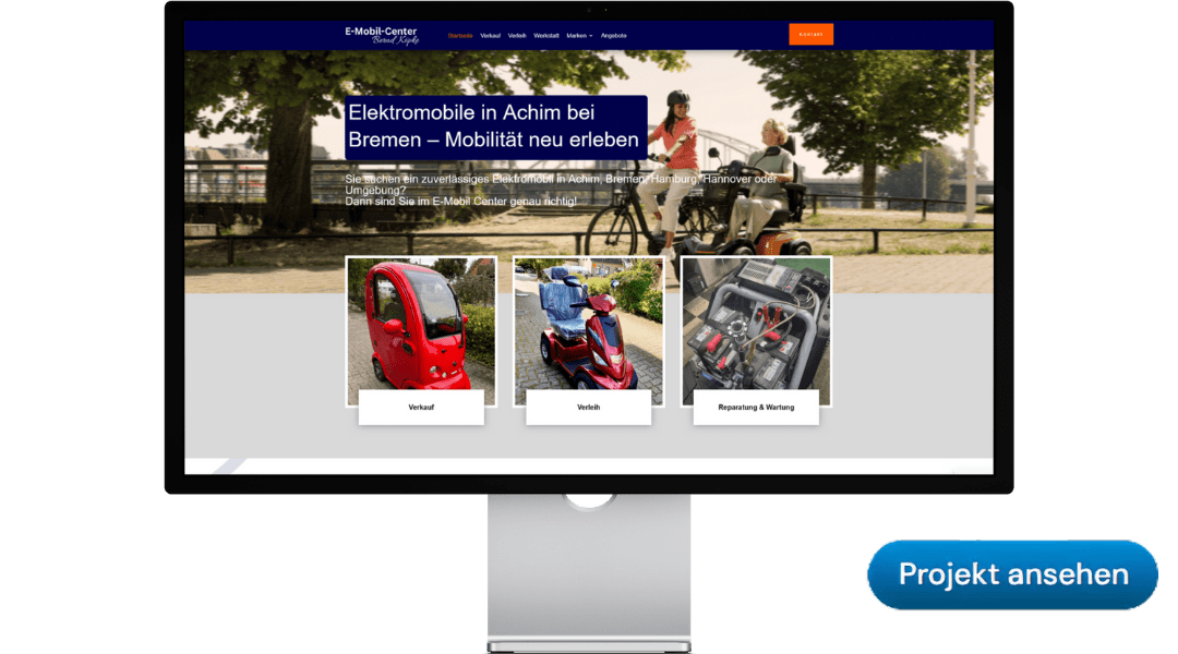 Modernes Webdesign für Küchen Duchan in Delmenhorst, erstellt von Media-Nord aus Stuhr bei Bremen.