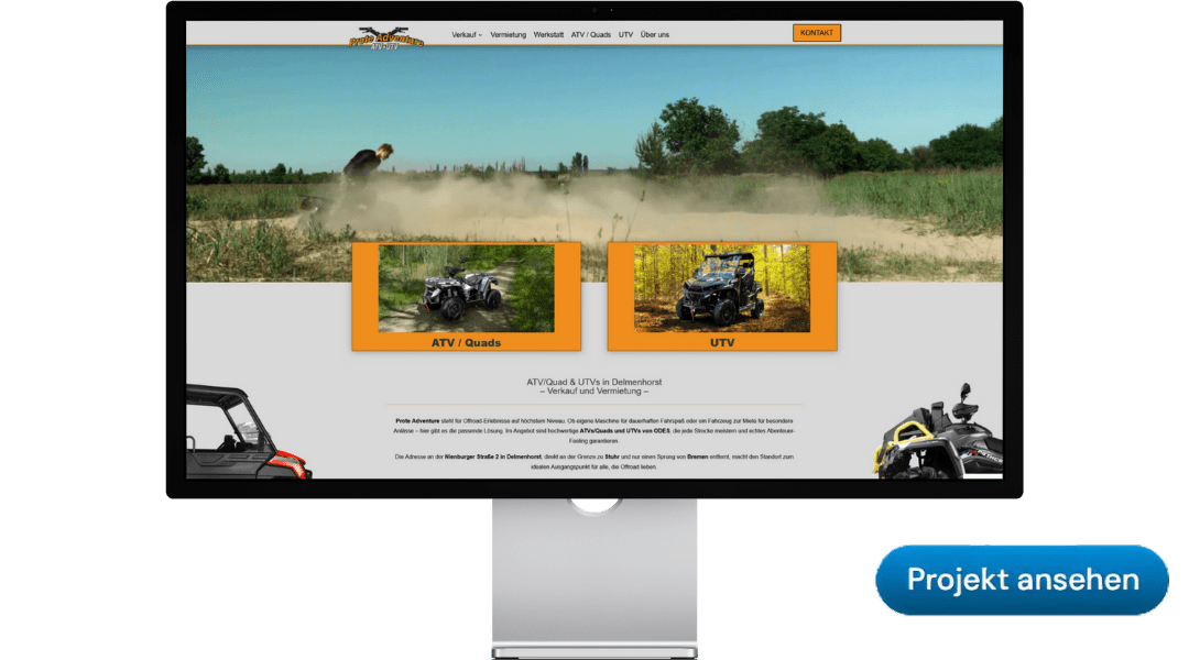 Modernes Webdesign für Küchen Duchan in Delmenhorst, erstellt von Media-Nord aus Stuhr bei Bremen.