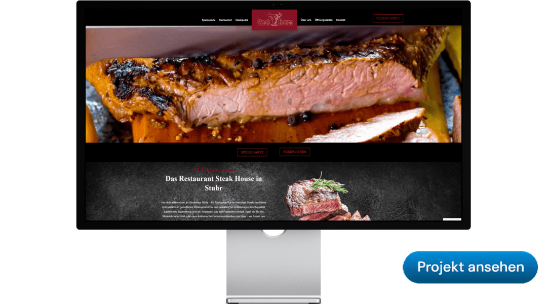 Modernes Webdesign für Küchen Duchan in Delmenhorst, erstellt von Media-Nord aus Stuhr bei Bremen.
