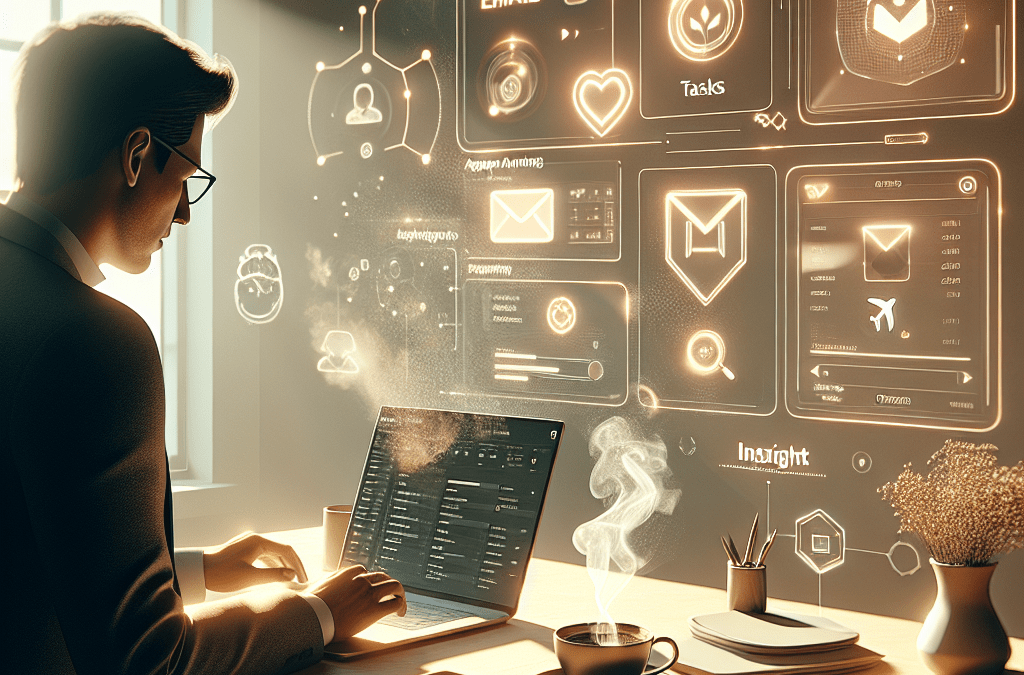 Modernes Home Office in Bremen mit Fokus auf digitale Produktivität, SEO-Dashboard und Google Optimierung am Laptop.